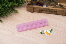 Load image into Gallery viewer, KoKobase Pink 7 Day Large Pill Box Holder 3 Colours KOKOBASE
