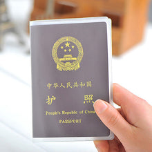Load image into Gallery viewer, 2PCS Premium Transparent Travel Passport Holder - Durable PVC, ID and Card Slots, Waterproof - Essential Travel Accessory
