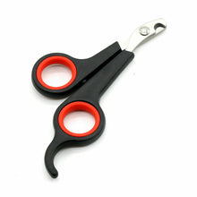 Load image into Gallery viewer, Pet Dog Nail Clippers Cat Rabbit Bird Guinea Pig Easy Use Claw Trimmers Scissors
