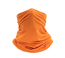 Load image into Gallery viewer, KOKOBASE Orange Face Mask Washable Scarf Snood Balaclava Neck Tube Bandana Multi-functional KOKOBASE

