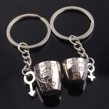 Load image into Gallery viewer, I Love You Keyring - Her and Him Keychains

