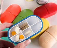 Load image into Gallery viewer, Novelty Pill Box In The Shape Of A Pill Tablet Storage
