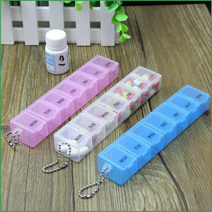KoKobase 7 Day Large Pill Box Holder 3 Colours KOKOBASE