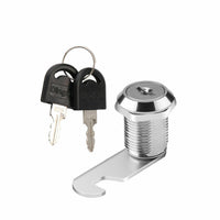 5PCS Cam Lock for Door Cabinet Mailbox Cupboard Locker 16mm 20mm 25mm 30mm 2 Keys replacement