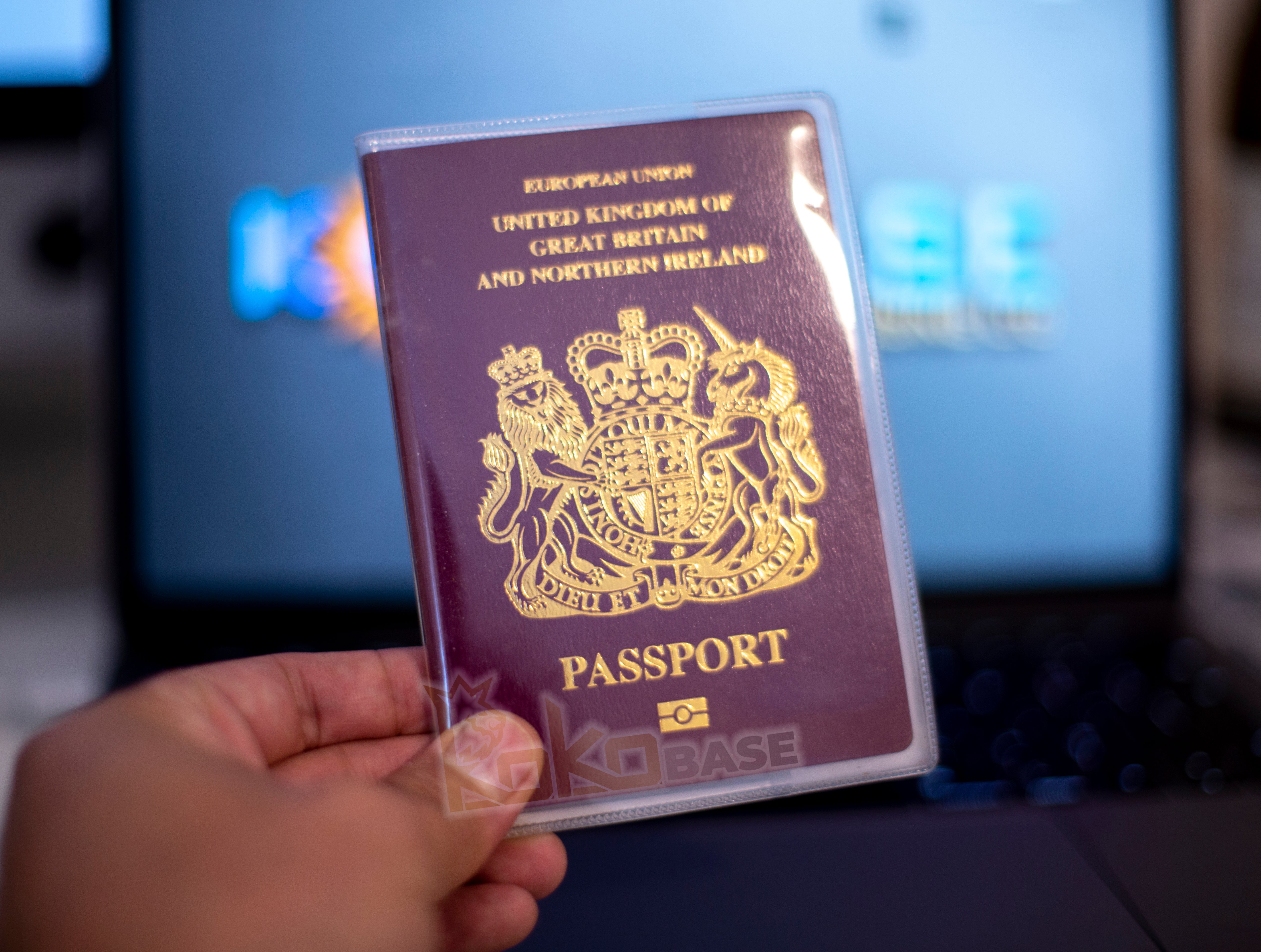 2PCS Premium Transparent Travel Passport Holder - Durable PVC, ID and Card Slots, Waterproof - Essential Travel Accessory
