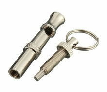 Load image into Gallery viewer, Dog Whistle Puppy Training High Pitch Sound Adjustable Key Chain

