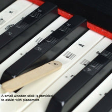 Load image into Gallery viewer, KoKobase Removable Colorful Music Keyboard Piano Stickers For 49, 37 ,61or 88-KEY Piano KOKOBASE
