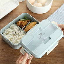 Load image into Gallery viewer, KoKobase Home, Furniture &amp; DIY:Children&#39;s Home &amp; Furniture:Kitchen &amp; Dining:Lunchboxes &amp; Bags 3 Compartments Lunch Box Food Container Set Bento KOKOBASE
