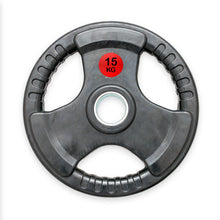 Load image into Gallery viewer, KoKobase 2 inches Olympic Rubber Coated Cast Iron Barbell Plates KOKOBASE
