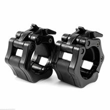 Load image into Gallery viewer, Olympic 2&quot; Jaw Lock 50mm Weight Bar Collars Barbell Dumbbell Locking Clamps Set
