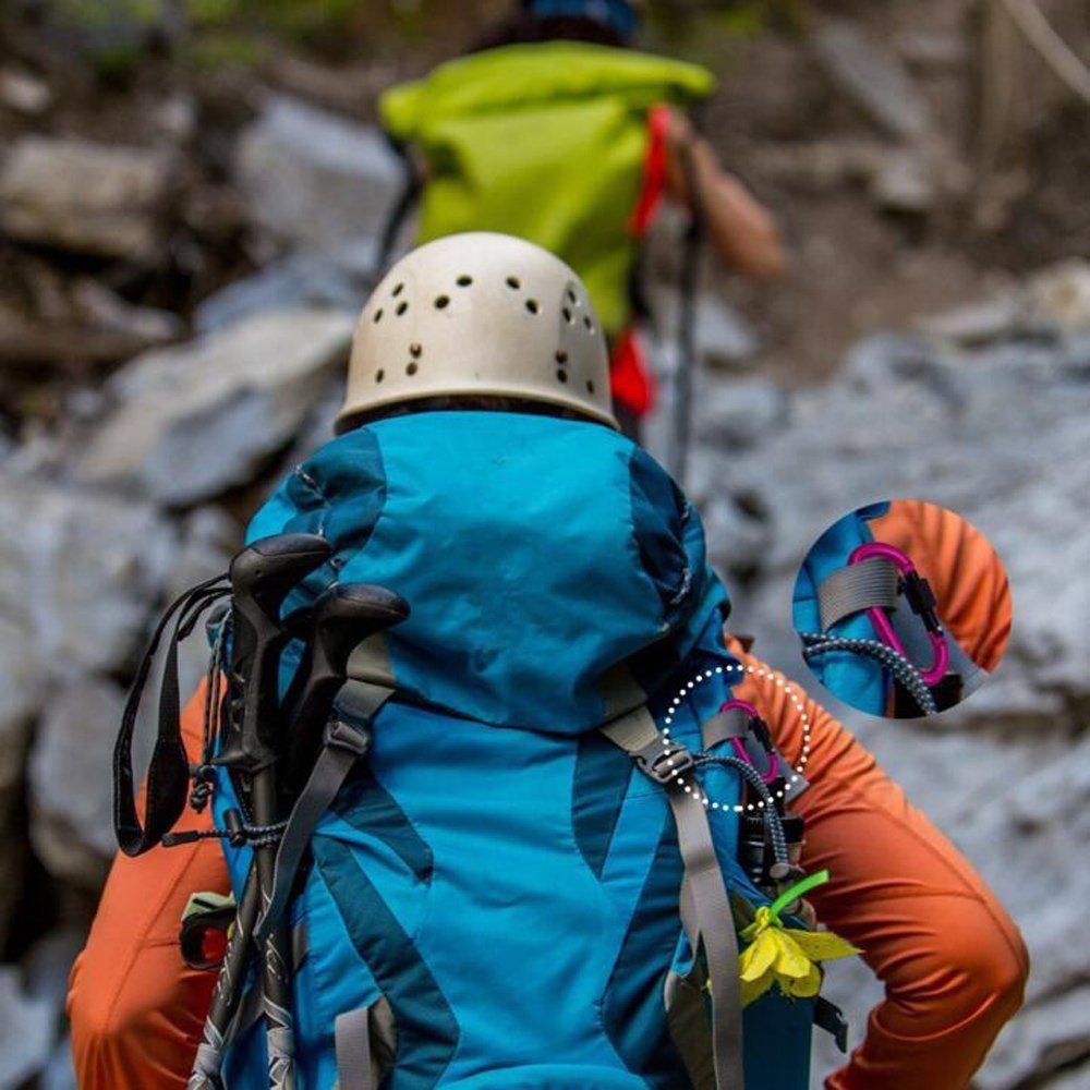 KoKobase Sporting Goods:Climbing/ Mountaineering:Carabiners & Hardware 6PCS Carabiner Clip Snap Spring Hook Keyring Buckle Camping KOKOBASE