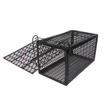 Load image into Gallery viewer, 2-Pack Metal Rat Catcher Spring Cage Trap, Secure and Humane Rodent Control
