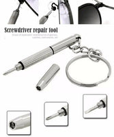 3 in 1 Mini Screwdriver Tool Repair set keyring for Watch, Glasses, Mobile Phone